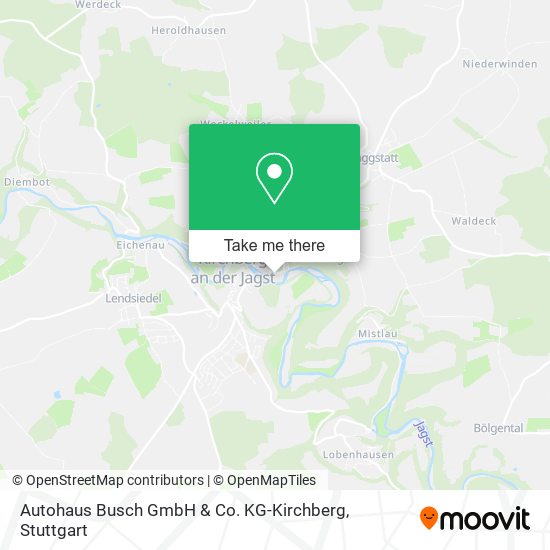 Autohaus Busch GmbH & Co. KG-Kirchberg map