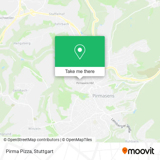 Карта Pirma Pizza