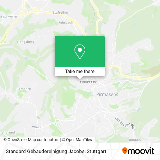 Карта Standard Gebäudereinigung Jacobs