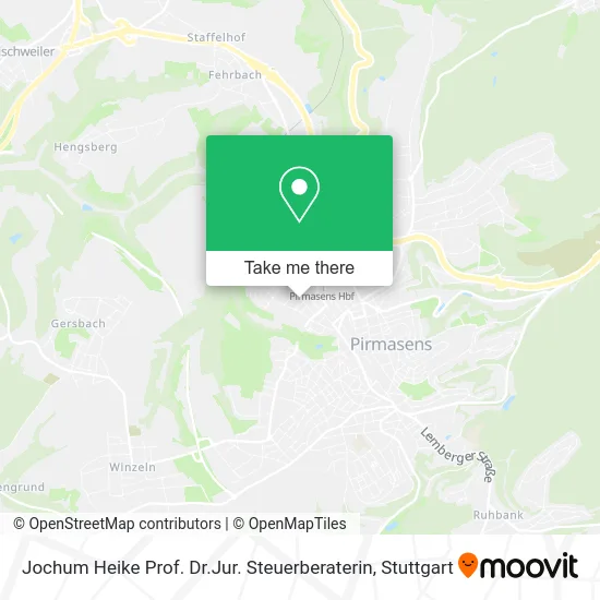 Карта Jochum Heike Prof. Dr.Jur. Steuerberaterin