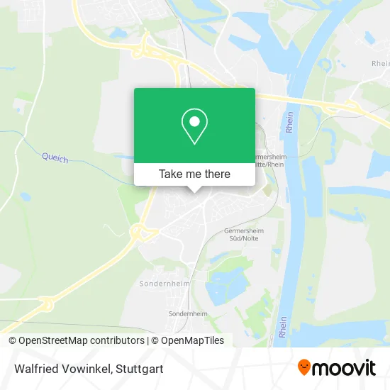 Walfried Vowinkel map