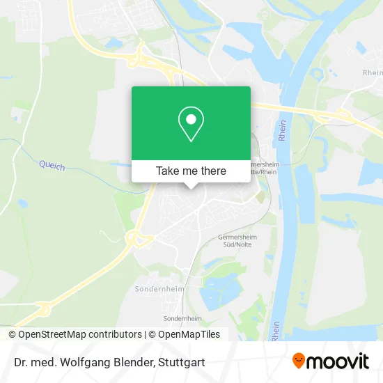 Карта Dr. med. Wolfgang Blender