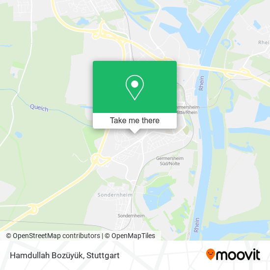 Hamdullah Bozüyük map