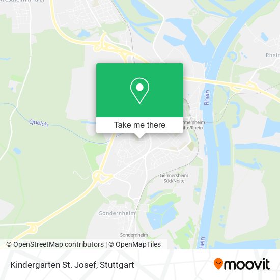 Kindergarten St. Josef map