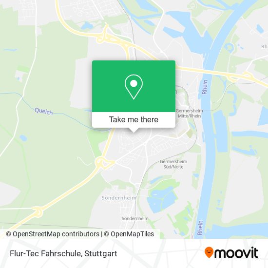 Flur-Tec Fahrschule map