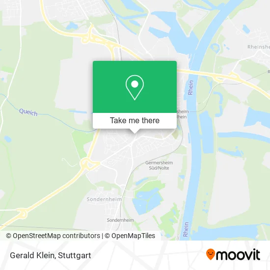 Карта Gerald Klein