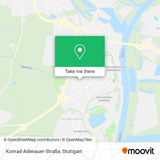 Konrad-Adenauer-Straße map