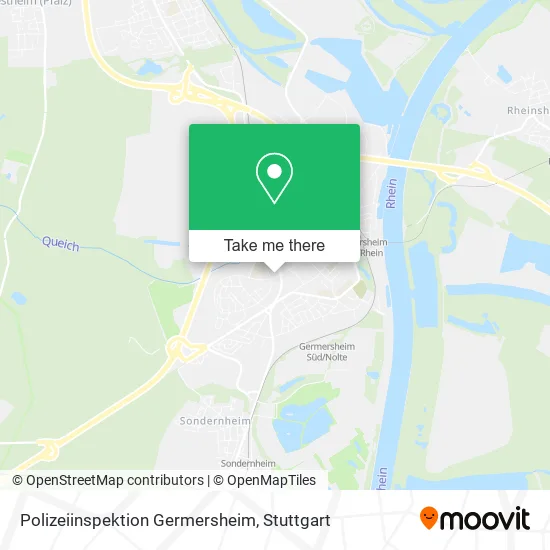 Карта Polizeiinspektion Germersheim