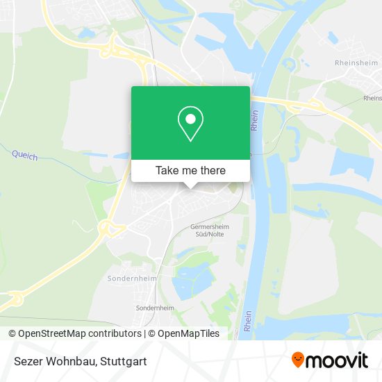 Карта Sezer Wohnbau