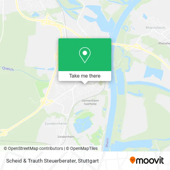 Карта Scheid & Trauth Steuerberater