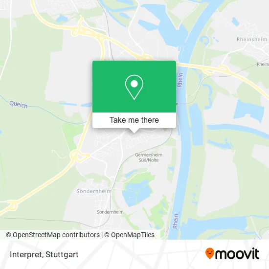 Interpret map