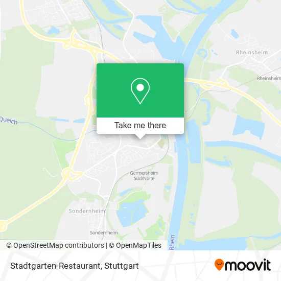 Карта Stadtgarten-Restaurant