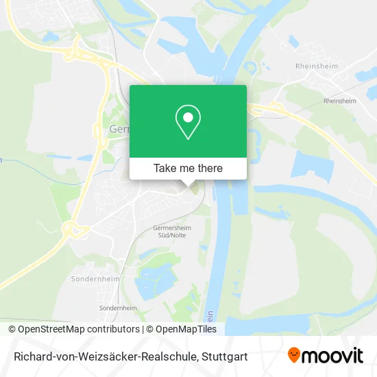 Карта Richard-von-Weizsäcker-Realschule