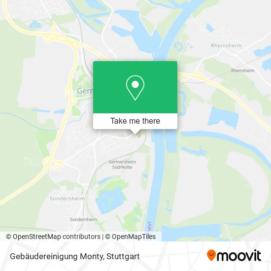 Карта Gebäudereinigung Monty