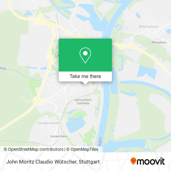 Карта John Moritz Claudio Wütscher