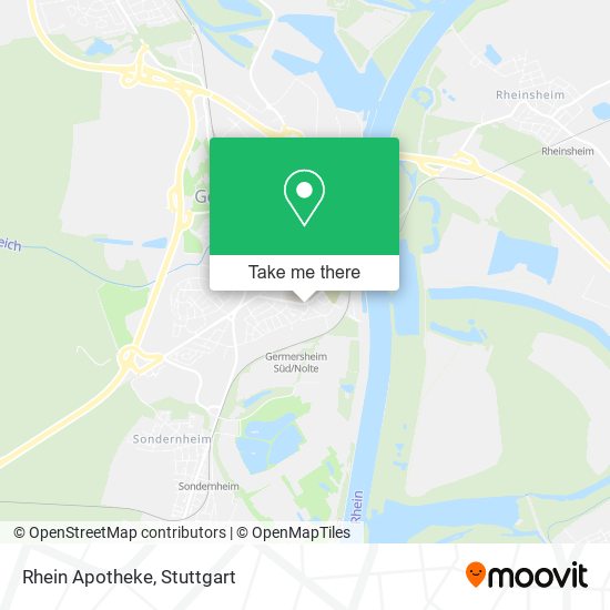 Rhein Apotheke map