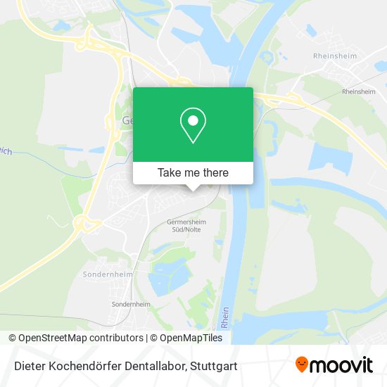 Dieter Kochendörfer Dentallabor map