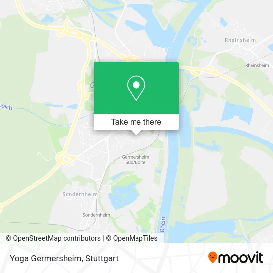 Карта Yoga Germersheim