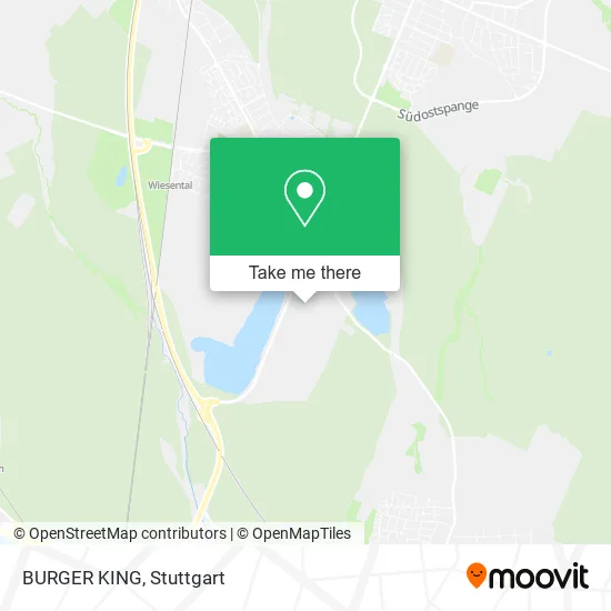 BURGER KING map