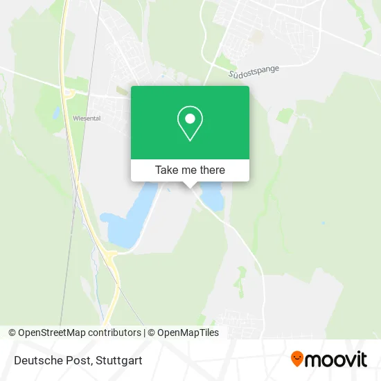 Карта Deutsche Post