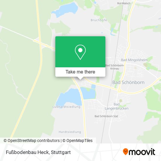 Fußbodenbau Heck map