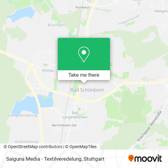 Карта Saiguna Media - Textilveredelung