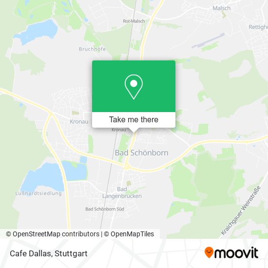 Карта Cafe Dallas