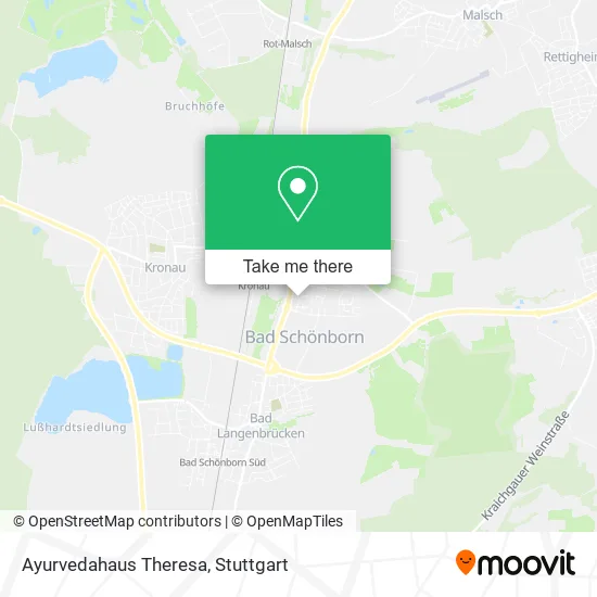 Карта Ayurvedahaus Theresa