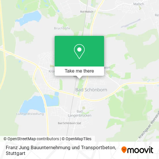 Карта Franz Jung Bauunternehmung und Transportbeton