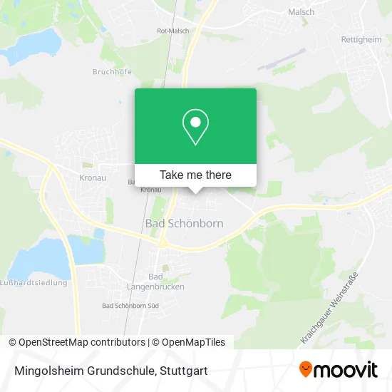 Карта Mingolsheim Grundschule
