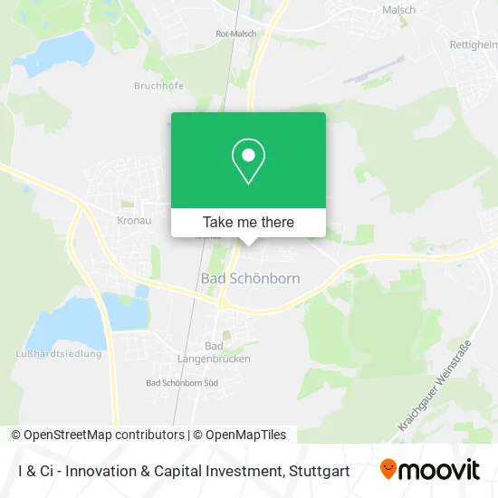 Карта I & Ci - Innovation & Capital Investment