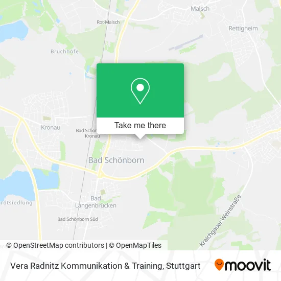 Карта Vera Radnitz Kommunikation & Training