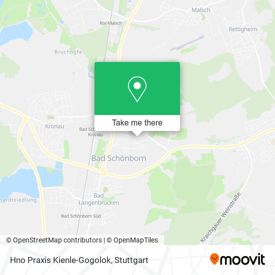 Hno Praxis Kienle-Gogolok map