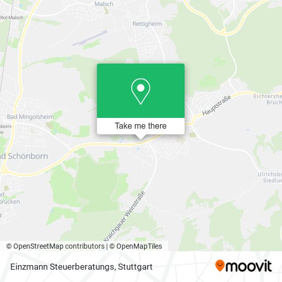 Einzmann Steuerberatungs map