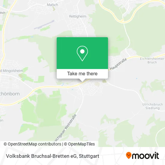 Карта Volksbank Bruchsal-Bretten eG