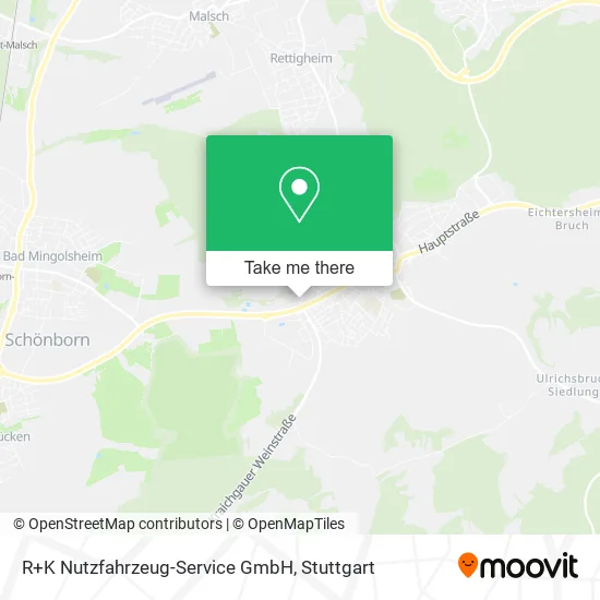 Карта R+K Nutzfahrzeug-Service GmbH