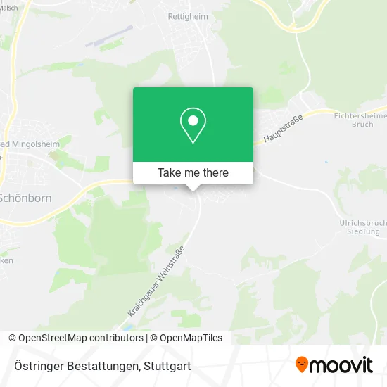 Карта Östringer Bestattungen