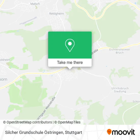 Карта Silcher Grundschule Östringen