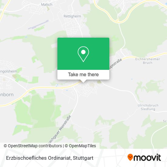 Erzbischoefliches Ordinariat map