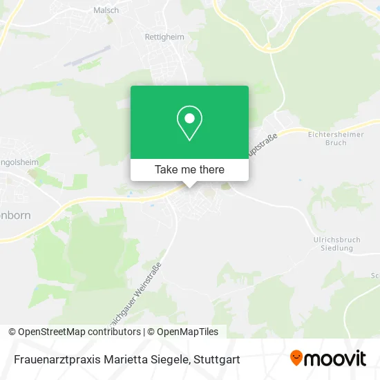 Карта Frauenarztpraxis Marietta Siegele