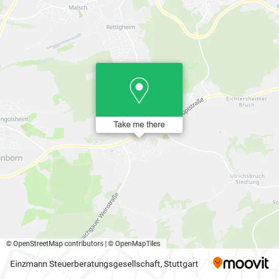 Карта Einzmann Steuerberatungsgesellschaft