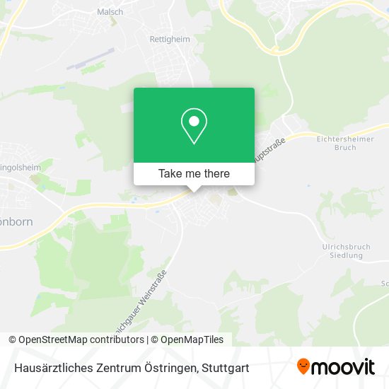 Hausärztliches Zentrum Östringen map