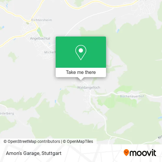 Карта Amon's Garage