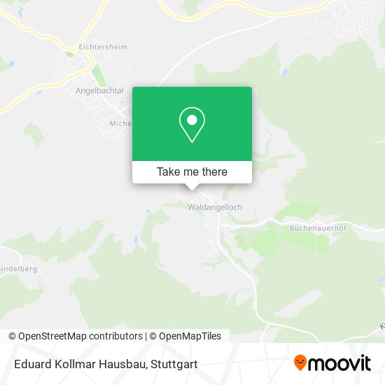Eduard Kollmar Hausbau map