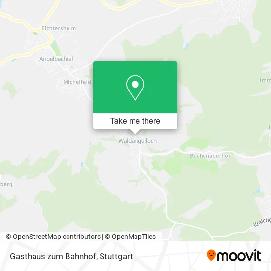 Карта Gasthaus zum Bahnhof