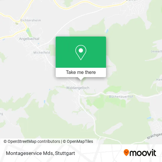 Карта Montageservice Mds