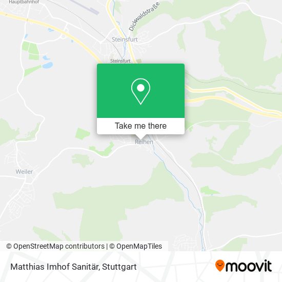 Matthias Imhof Sanitär map