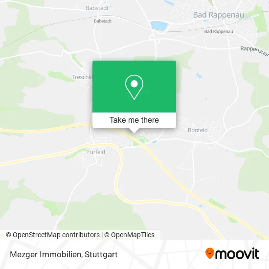 Карта Mezger Immobilien