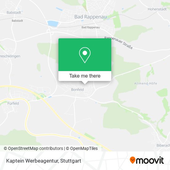 Карта Kaptein Werbeagentur