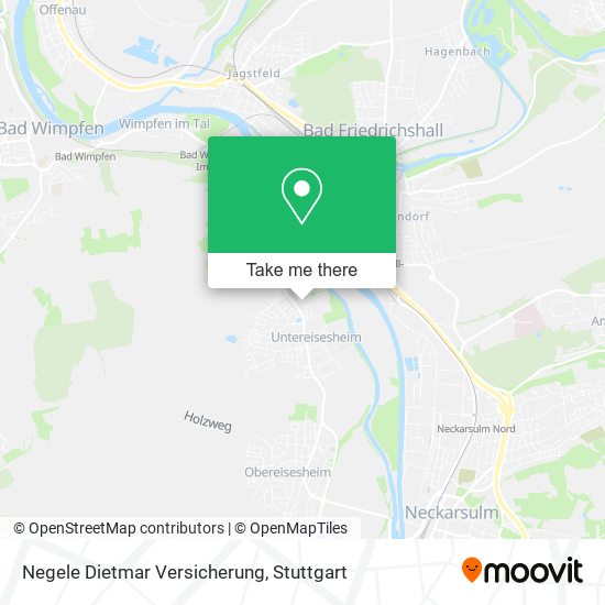 Карта Negele Dietmar Versicherung